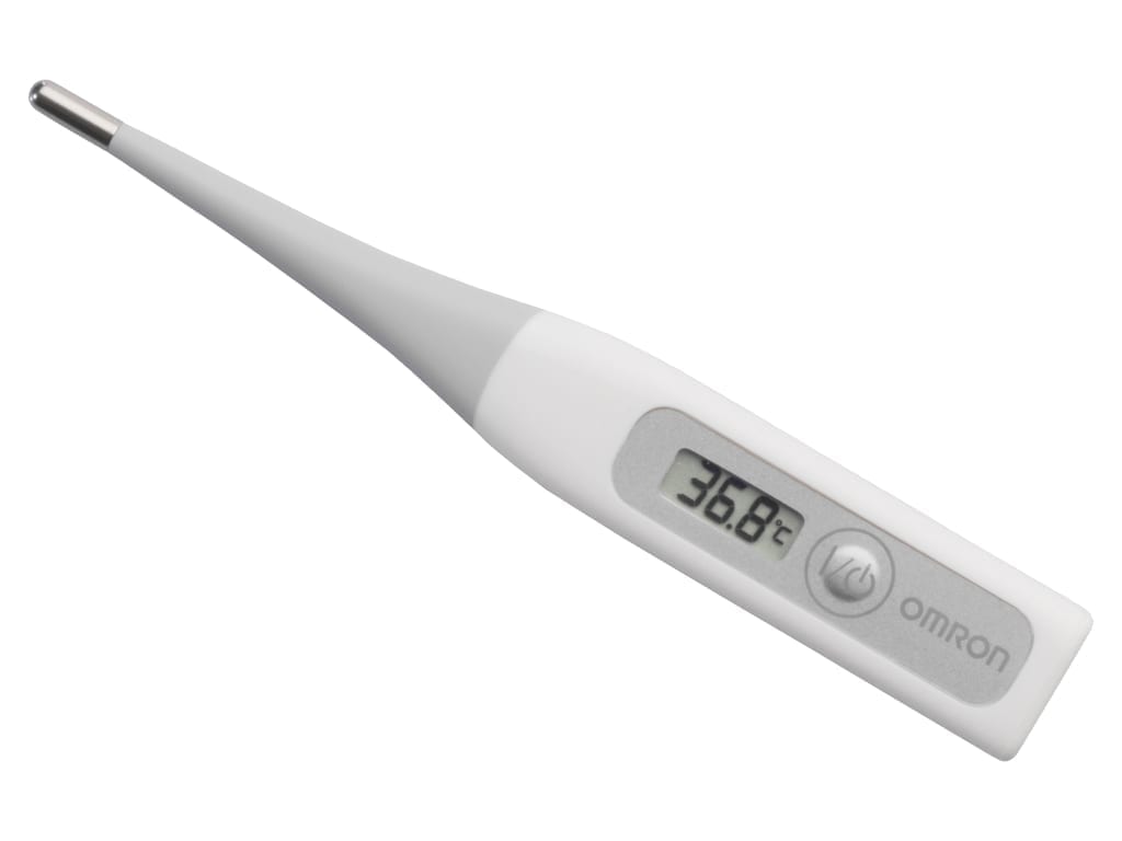 Omron Flex Temp Smart fever thermometer.