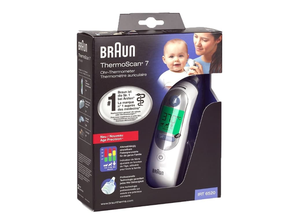 klein passage Optimistisch Braun ThermoScan® 7 IRT6520 oorthermometer met Age Precision® kopen? -  Bloeddrukmeter.shop