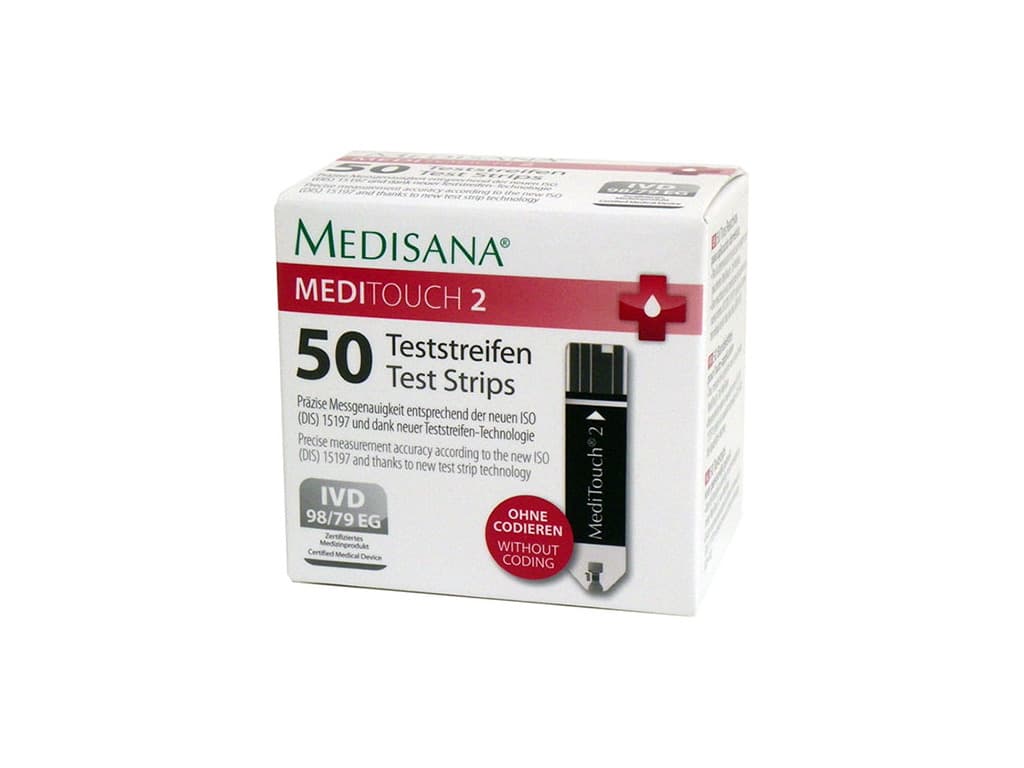 Missend elkaar scheidsrechter Medisana MediTouch 2 testrips (50 stuks) kopen? - Bloeddrukmeter.shop