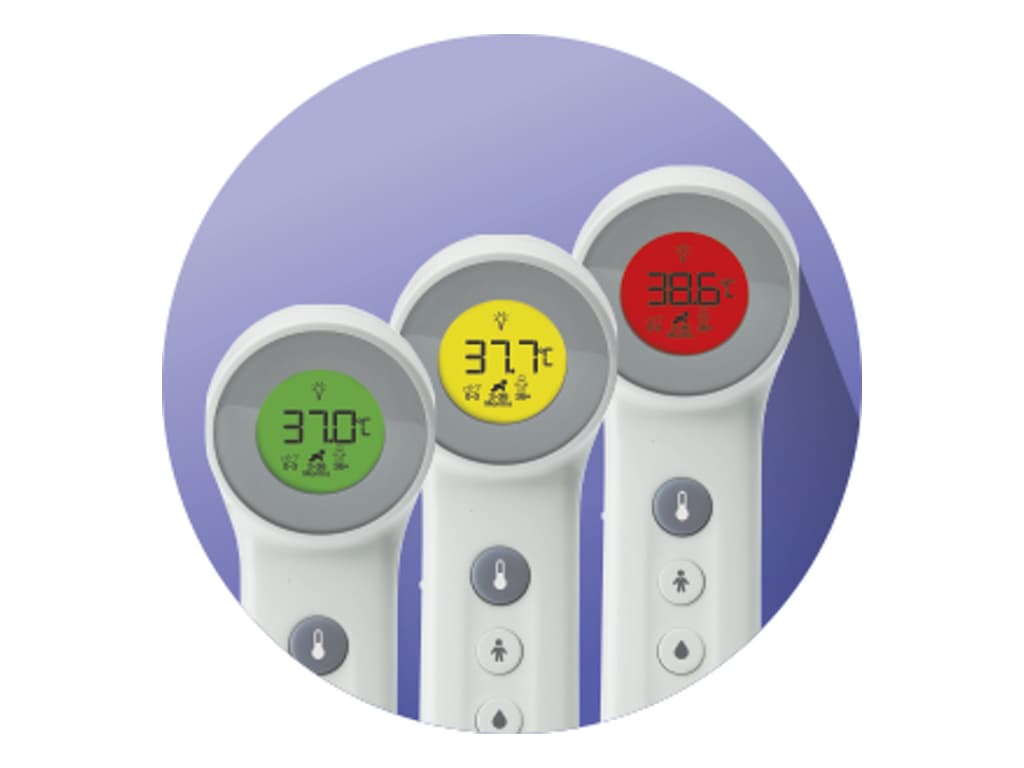 Thermomètre frontal sans contact + contact Braun BNT400WE avec Age  Precision® (blanc) - Tensiomètre.shop